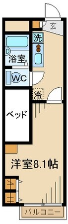 レオパレス幸良の物件間取画像